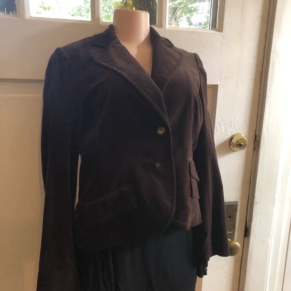 Corduroy brown jacket